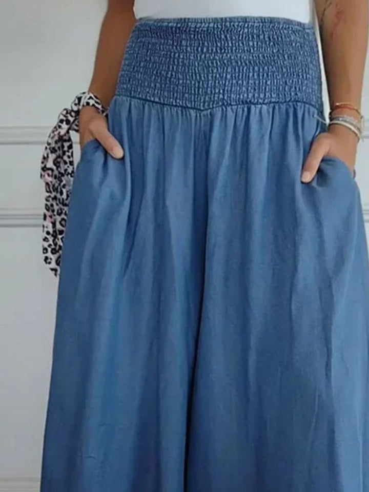 Marlene | Pantalon en coton ample pour l'été