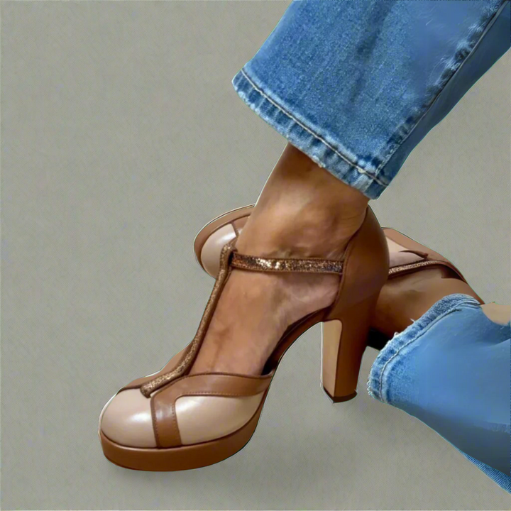 Dorina - Sandales élégantes et confortables à talons