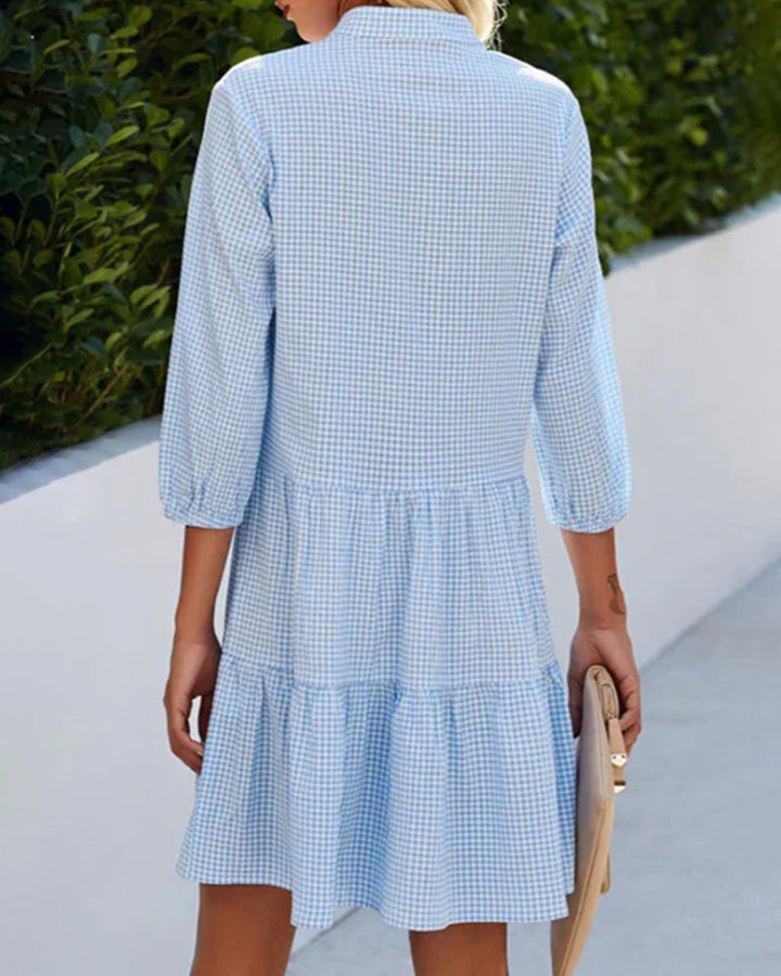 Robe Boutonnée Décontractée Kelly™