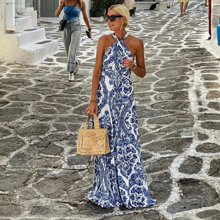 Robe Carol™ à Col Halter