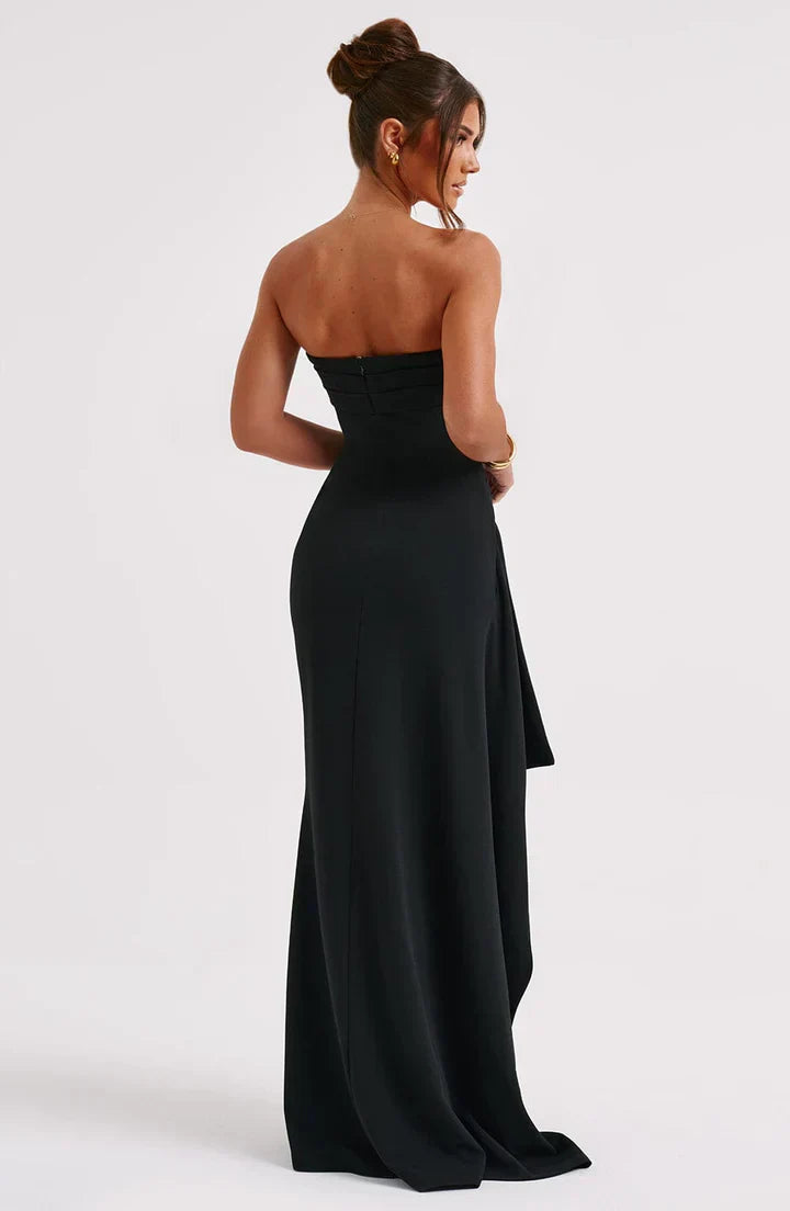 Stacy | Robe Maxi Sans Épaules