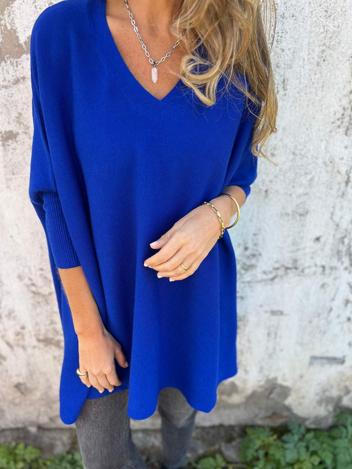 Anna™ | Pull Doux avec Décolleté en V