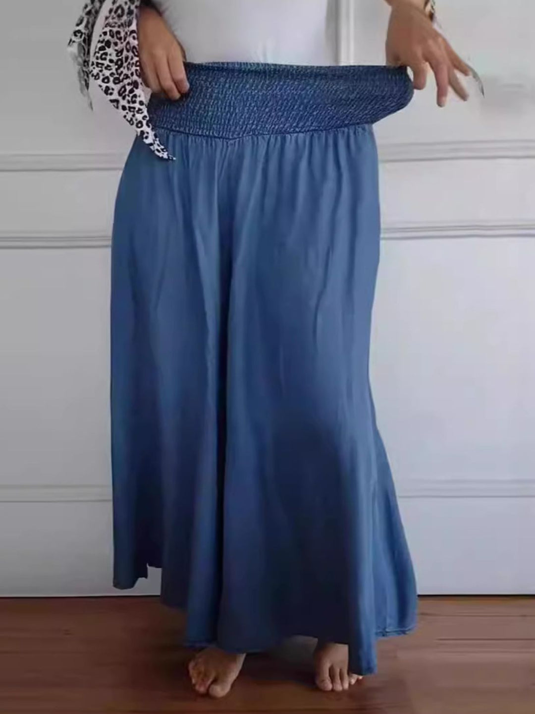 Marlene | Pantalon en coton ample pour l'été