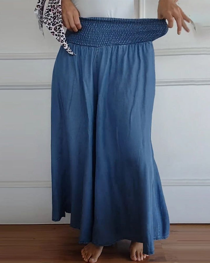 DANSA - PANTALON CONFORTABLE À TAILLE ÉLASTIQUE