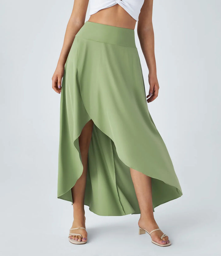 Natalia | Jupe Maxi Confortable Fendue