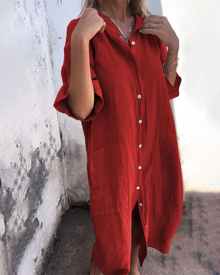 MEIVA - ROBE LONGUE CHEMISE