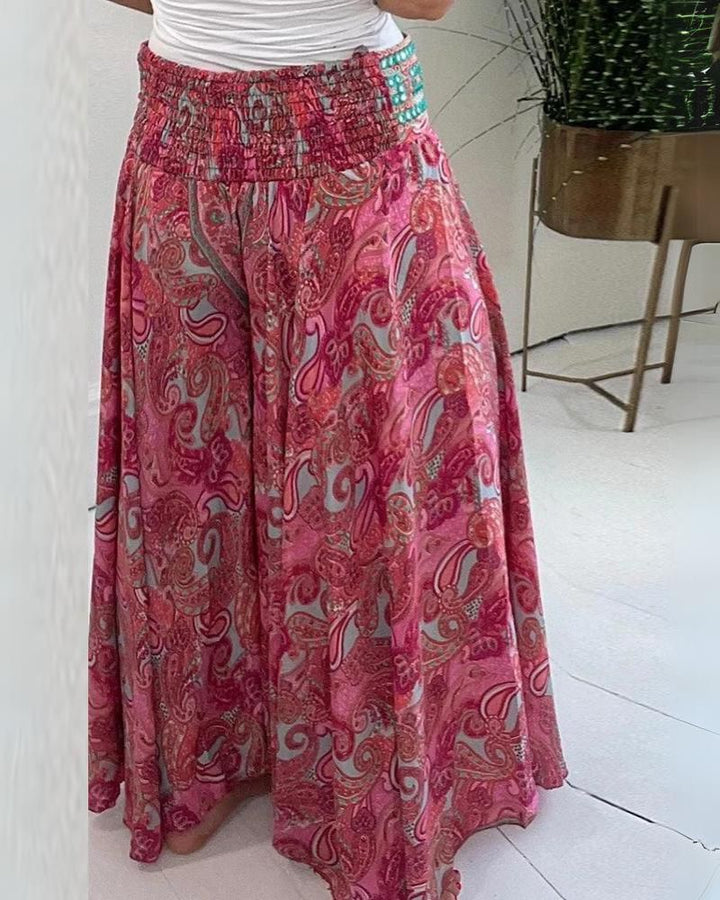 AIRES - PANTALON FLUIDE BOHO