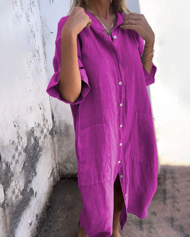 MEIVA - ROBE LONGUE CHEMISE
