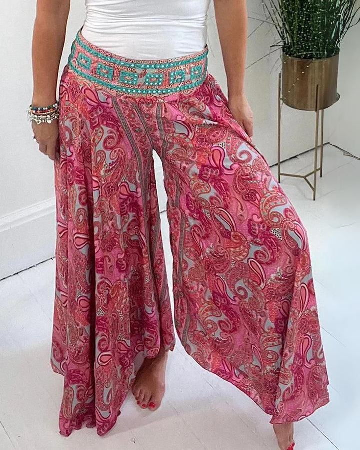AIRES - PANTALON FLUIDE BOHO