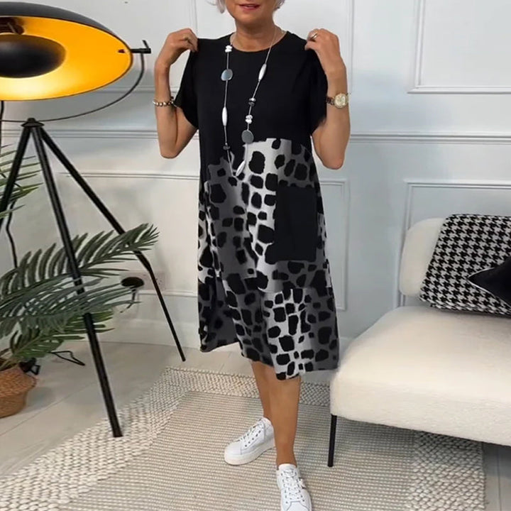 Lina | Robe d'été légère avec col rond
