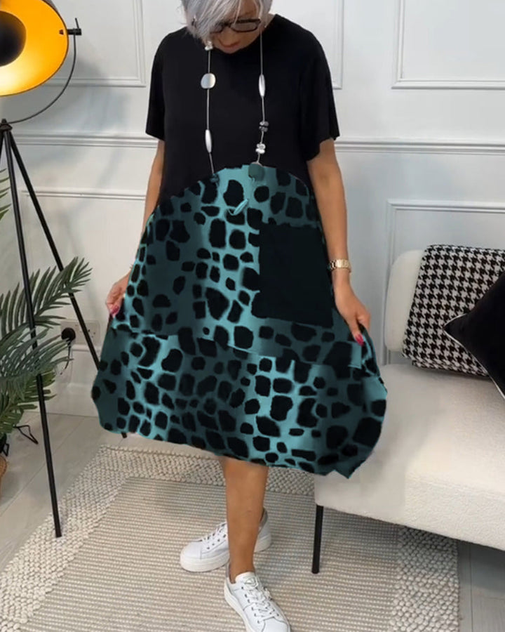 Lina | Robe d'été légère avec col rond