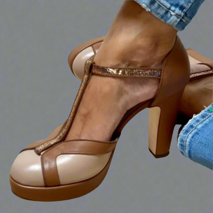 Dorina - Sandales élégantes et confortables à talons