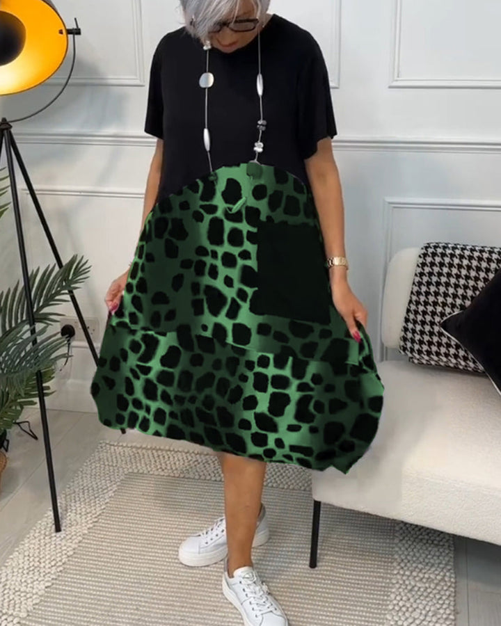Lina | Robe d'été légère avec col rond