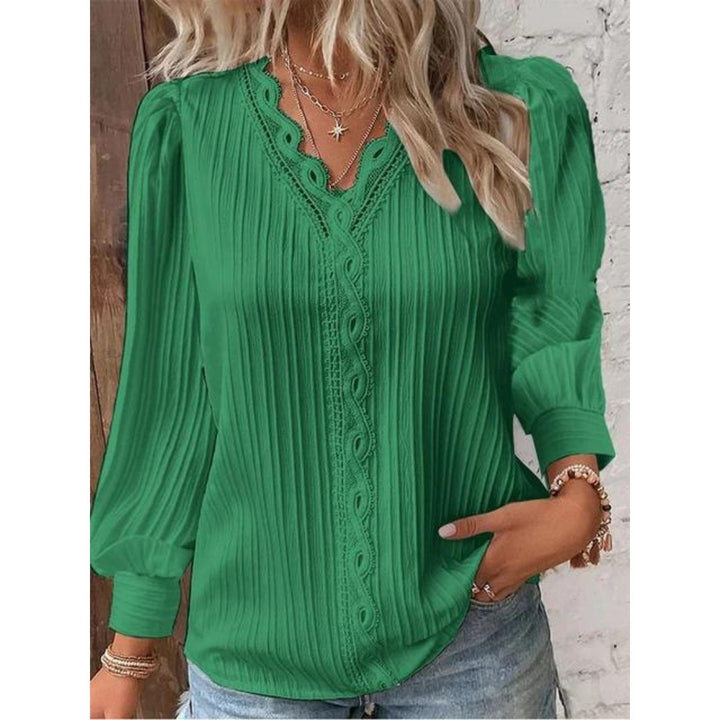 Luna - Blouse élégante avec détails à pintucks