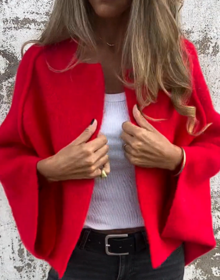 Hazel | Manteau en Maille de Luxe