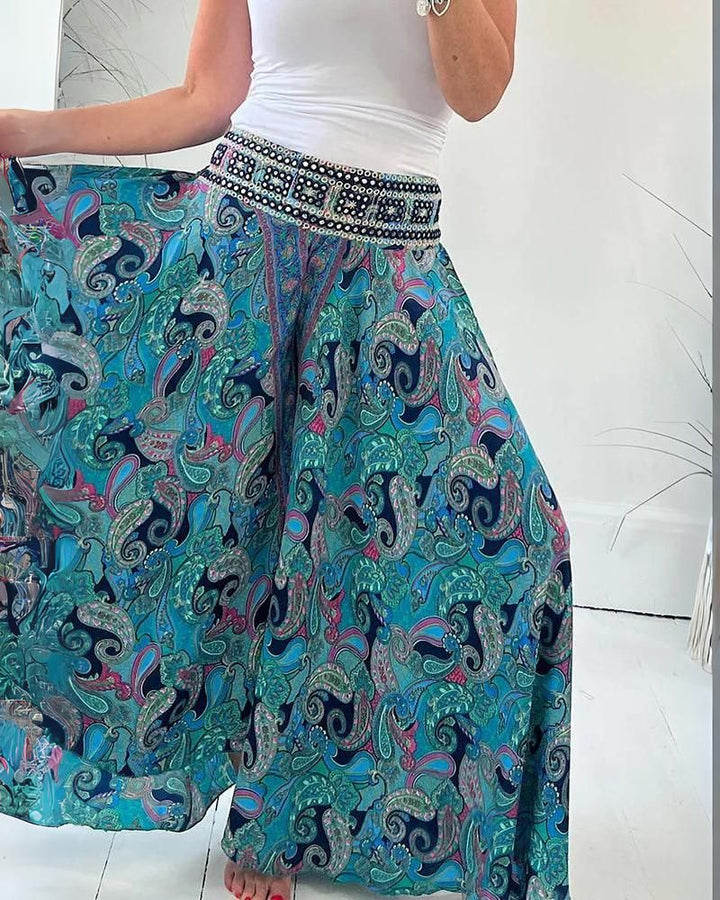 AIRES - PANTALON FLUIDE BOHO
