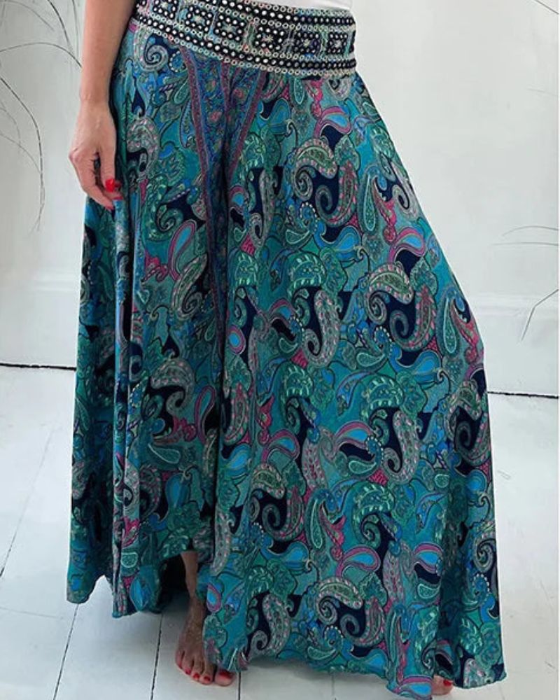 AIRES - PANTALON FLUIDE BOHO