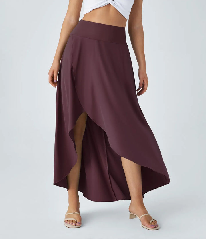 Natalia | Jupe Maxi Fendue Confortable