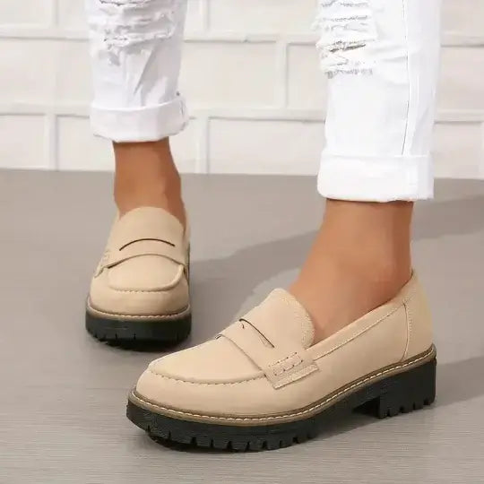 Élodie™ | Mocassins Intemporels en Daim