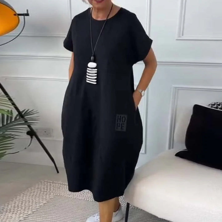 Zuzanna | Robe d'été légère avec col rond