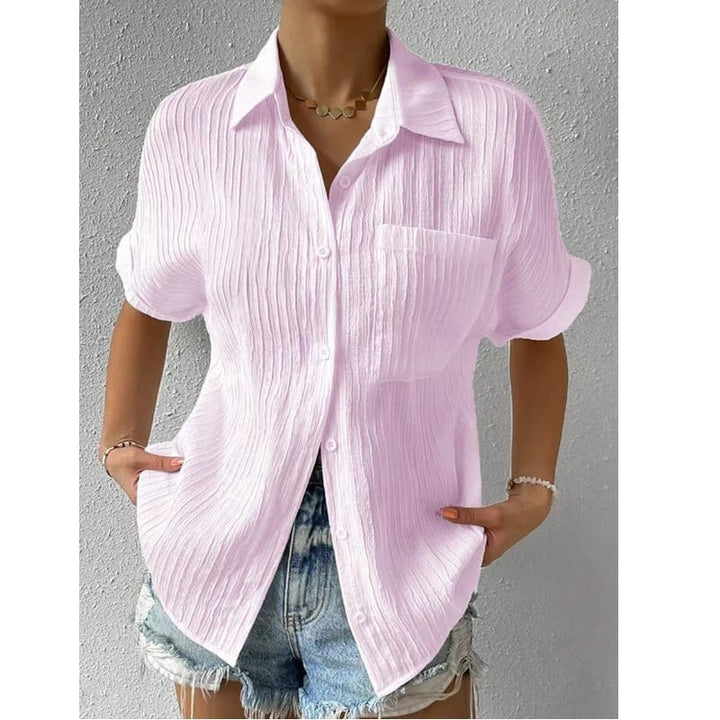 Louisa - Top Relaxato Avec Texture