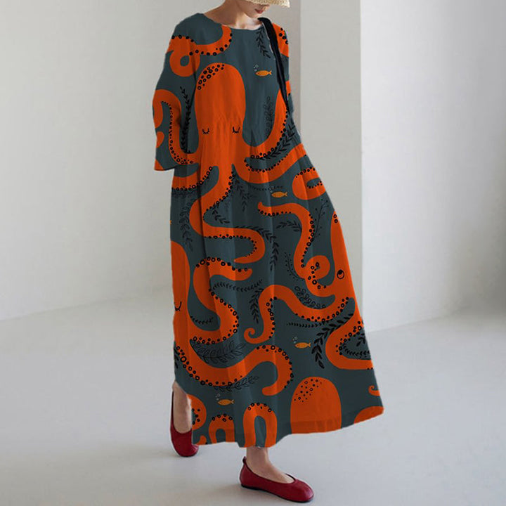 Hallel – Robe rétro fleurie