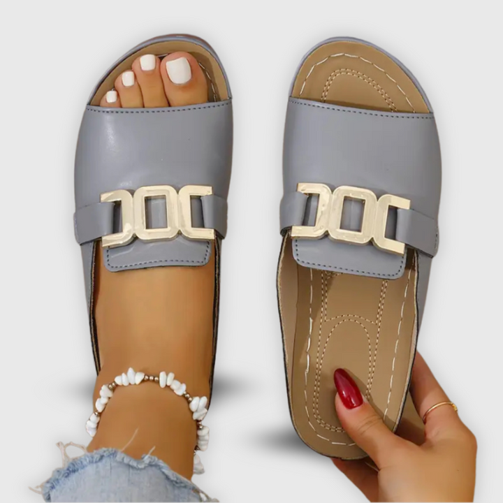 Anne | Sandales à brides avec boucle