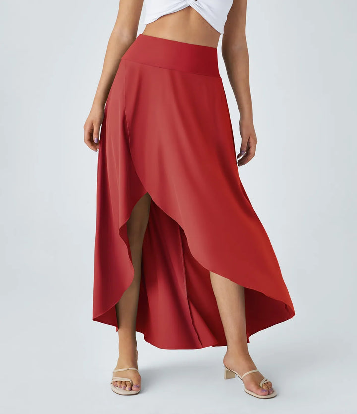 Natalia | Jupe Maxi Confortable Fendue