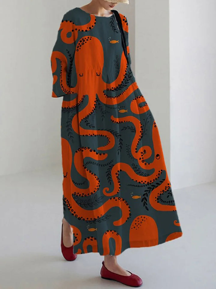 Hallel – Robe rétro fleurie