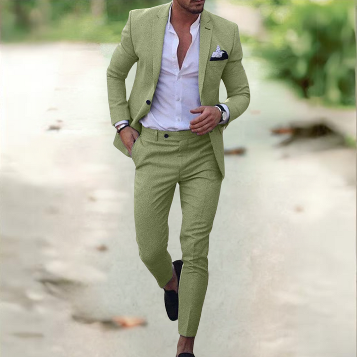 Simone | Costume Élégant pour Homme (Veste + Pantalon)