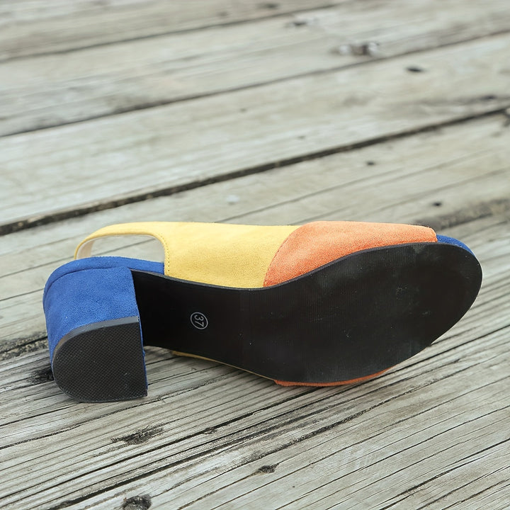 Zuri™ Talons Slingback Colorblock