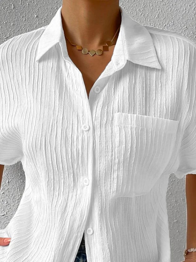 Louisa - Top Relaxato Avec Texture