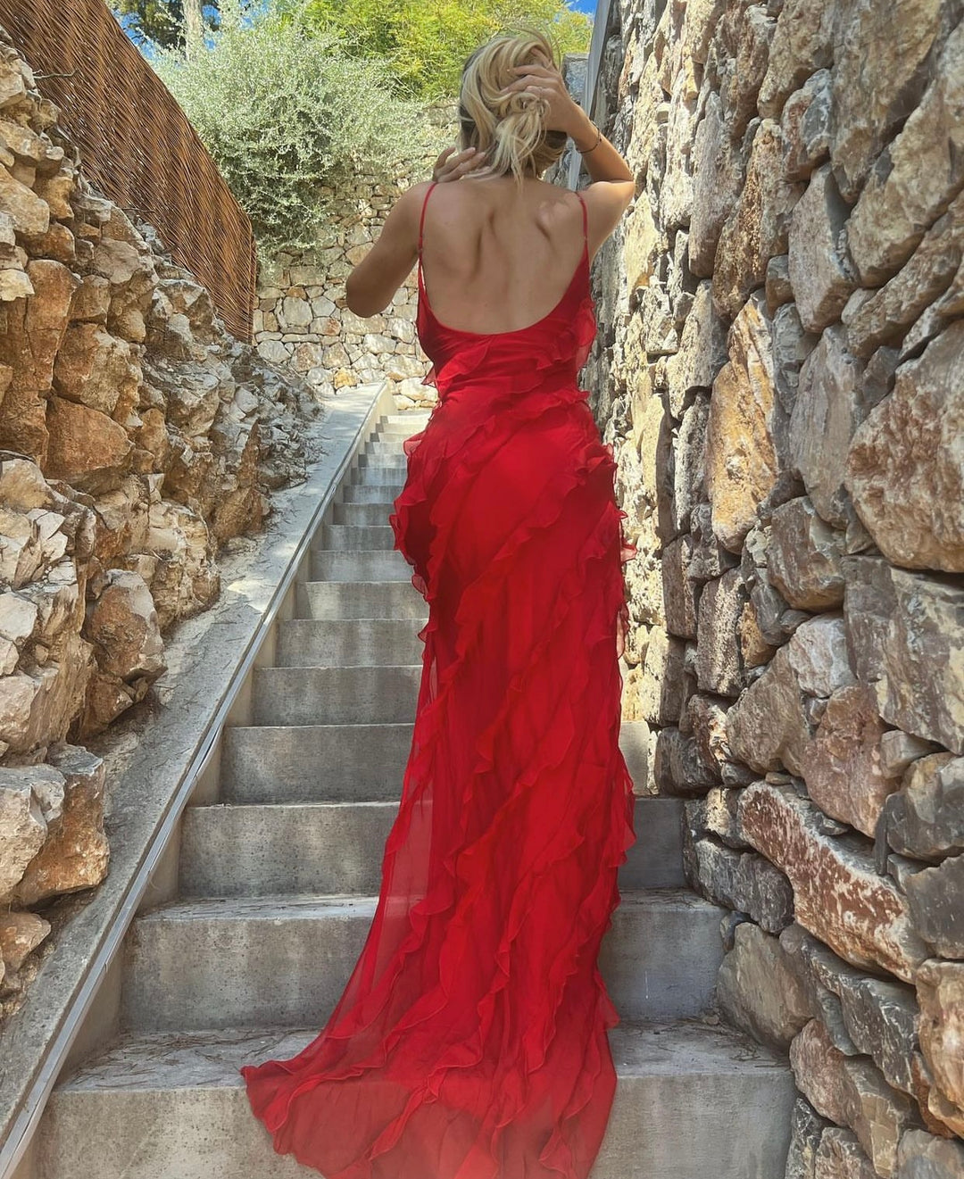 Zara - Robe à volants