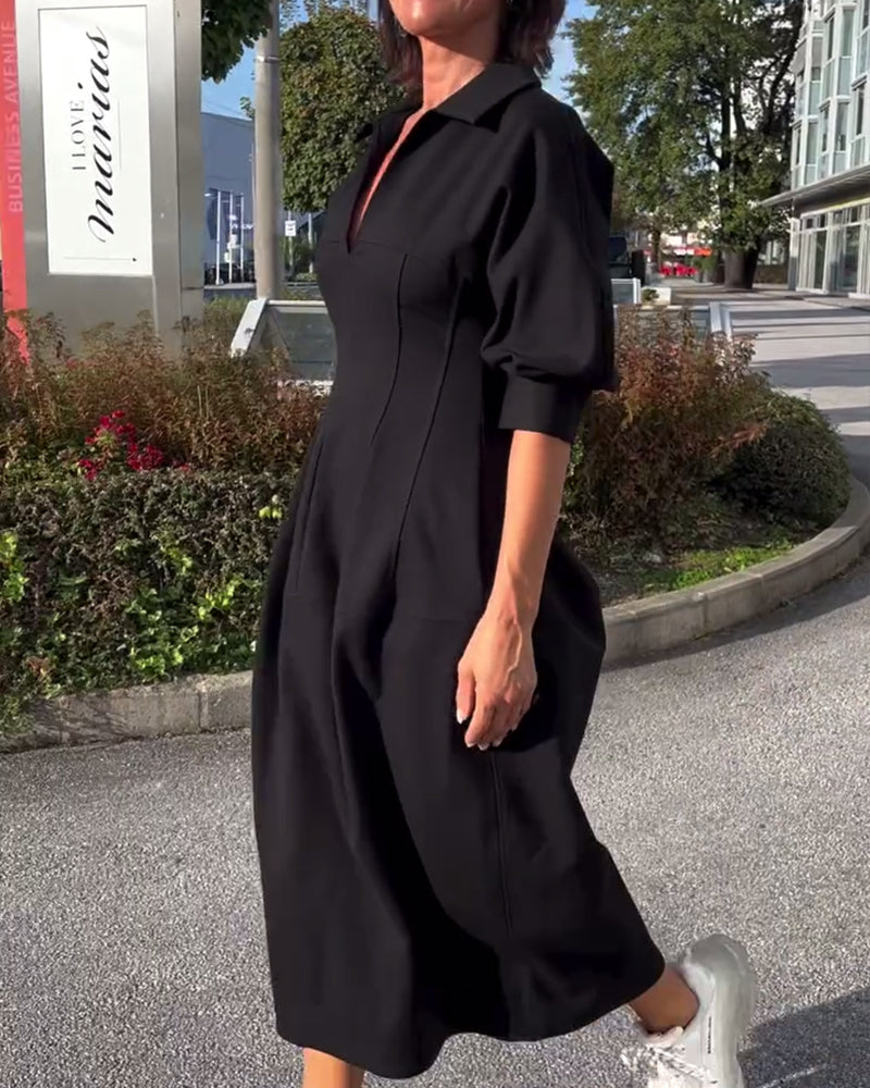 Karolin | Robe Longue Confortable