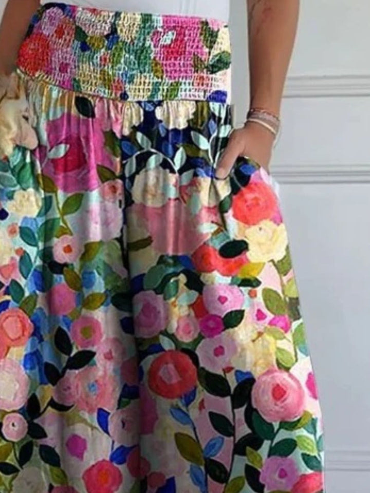 Marlene | Pantalon en coton ample pour l'été