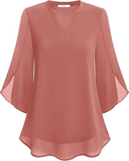 Marguerite™ | Blouse fluide avec effet superposé