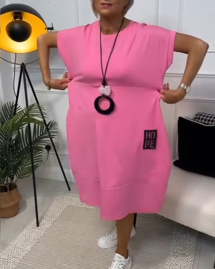 Zuzanna | Robe d'été légère avec col rond