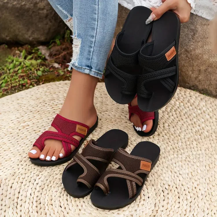 Brianna - Sandales en Maille Élégantes