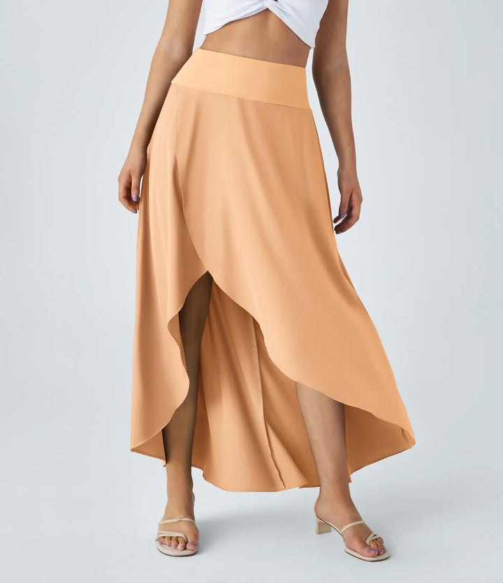Natalia | Jupe Maxi Confortable Fendue