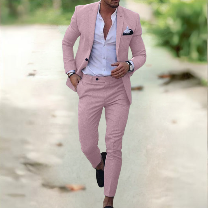 Simone | Costume Élégant pour Homme (Veste + Pantalon)