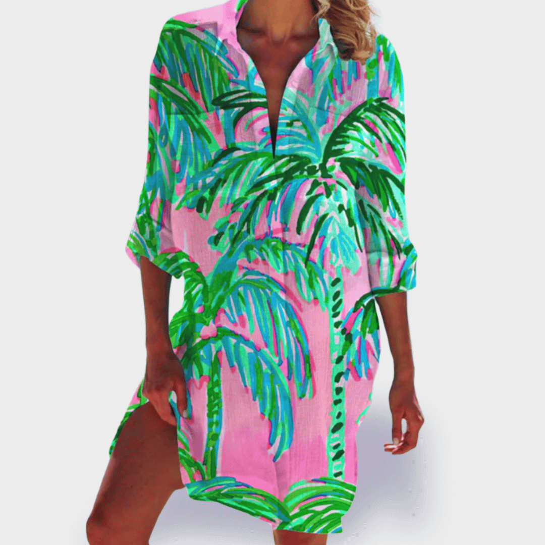 Brigitte | Robe d’été Colorée et Légère