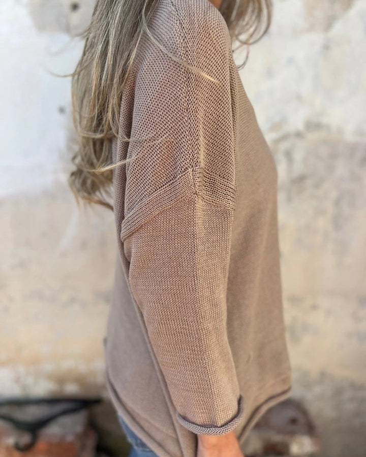 SEMBE - TOP EN MAILLE BOHO