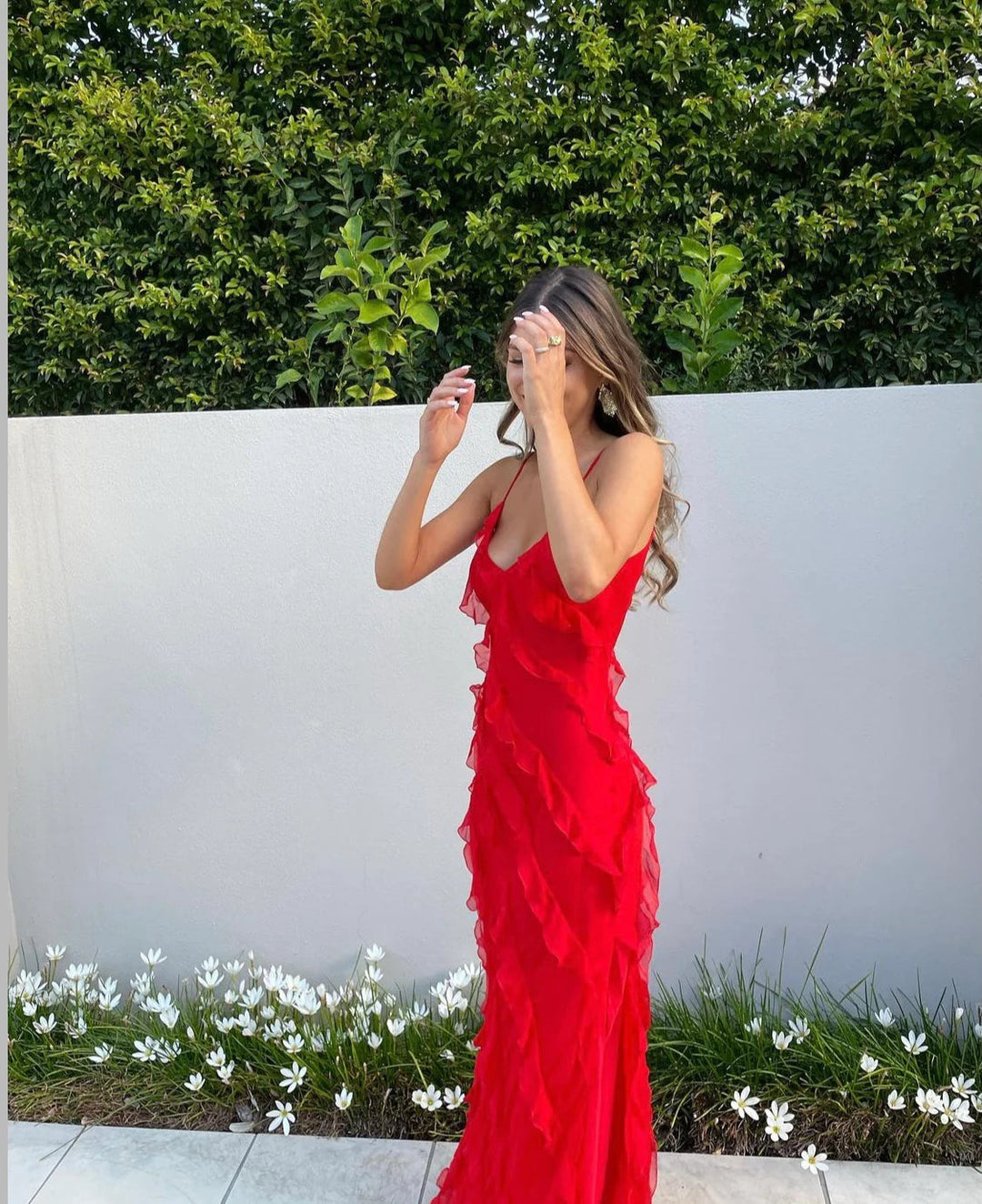 Zara - Robe à volants