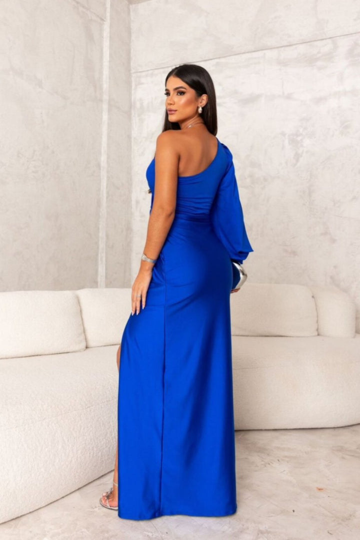 Valeria | Robe Asymétrique en Satin