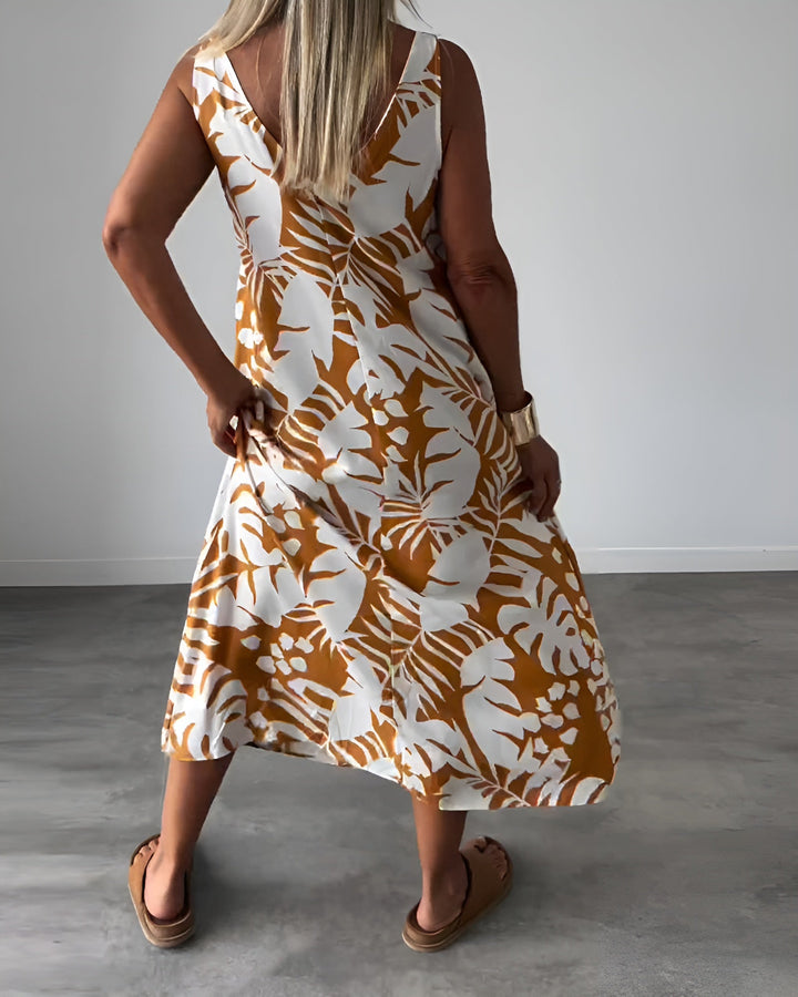 Audrey | Élégante robe sans manches