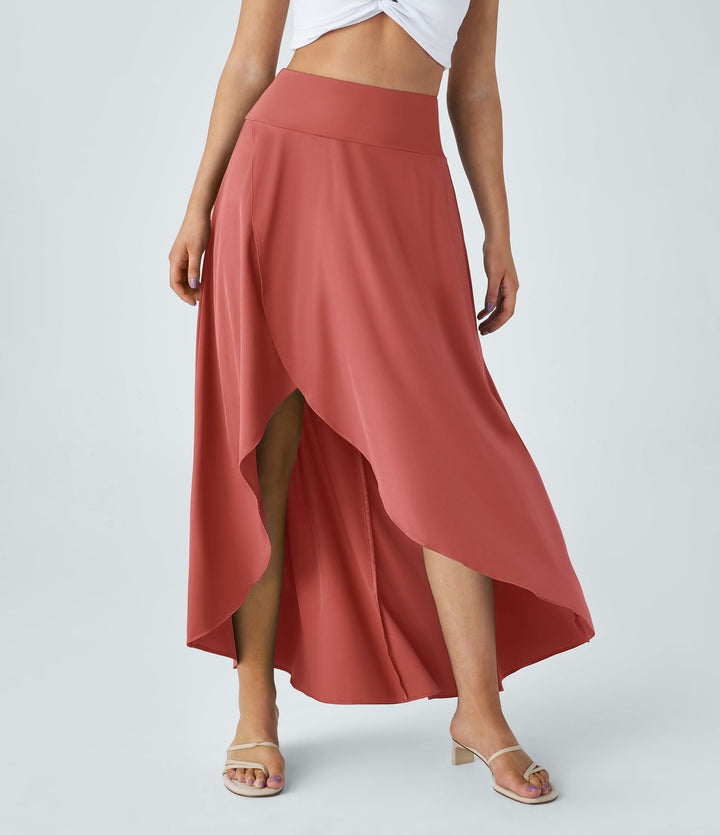 Natalia | Jupe Maxi Confortable Fendue