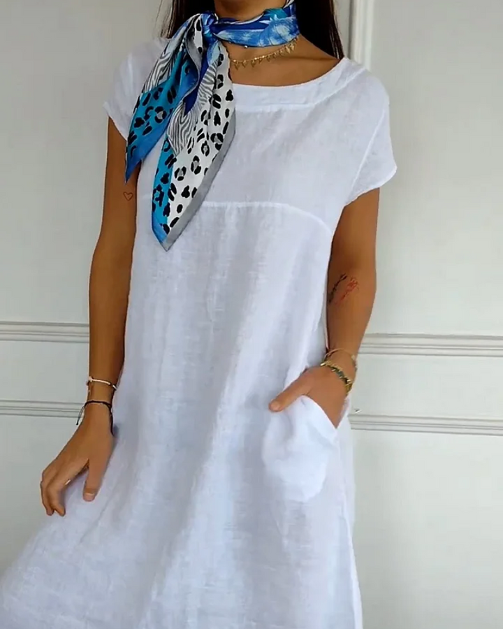 BERAWA - ROBE EN COTON DÉCONTRACTÉE