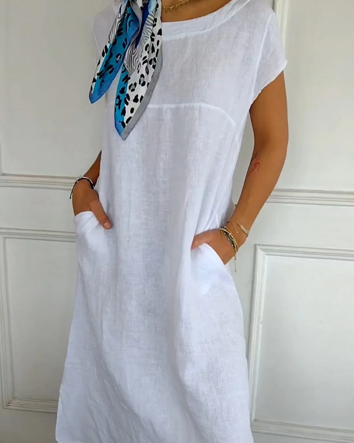 BERAWA - ROBE EN COTON DÉCONTRACTÉE
