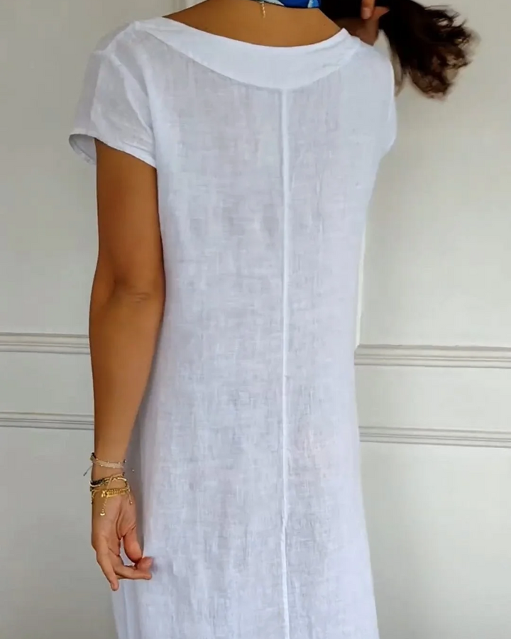 BERAWA - ROBE EN COTON DÉCONTRACTÉE