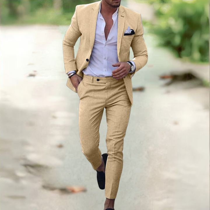 Simone | Costume Élégant pour Homme (Veste + Pantalon)
